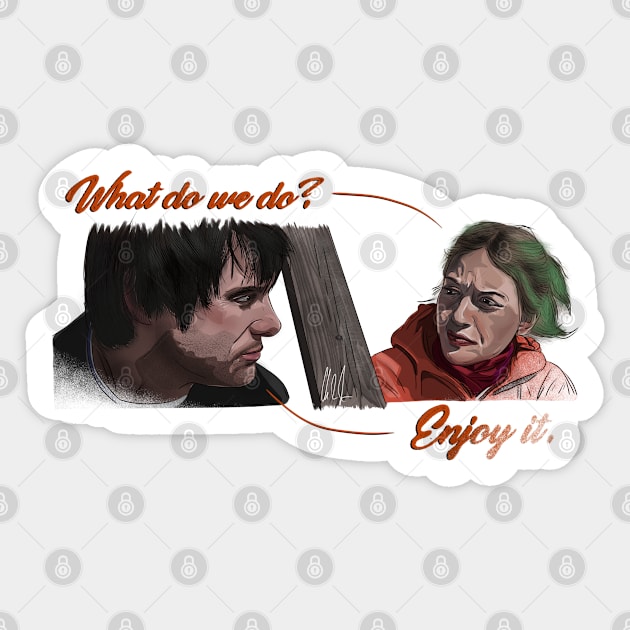 Eternal Sunshine: Enjoy It Sticker by 51Deesigns